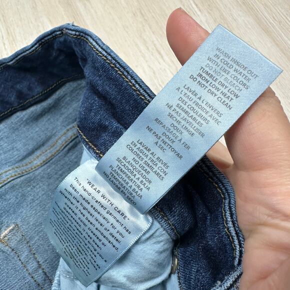 Good American Good Legs Skinny High Rise Stretch Casual Everyday Denim Jeans 16 - Picture 10 of 16